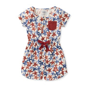 American Stars Organic Baby Girl Romper