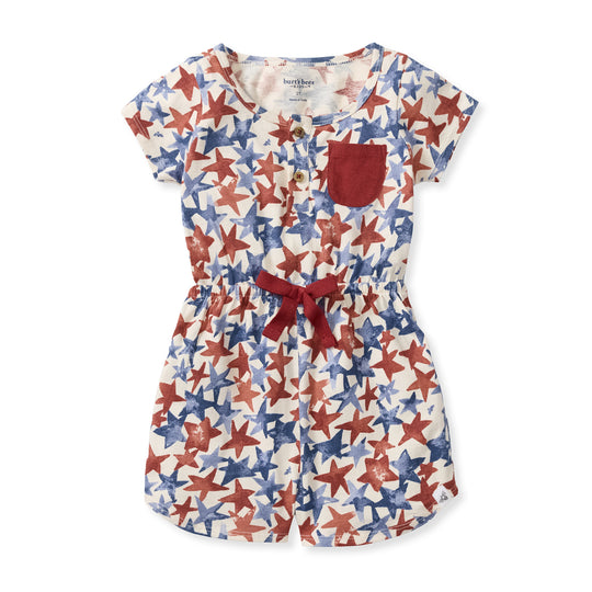 American Stars Organic Baby Girl Romper