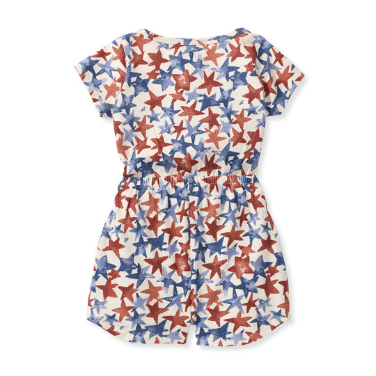 American Stars Organic Baby Girl Romper