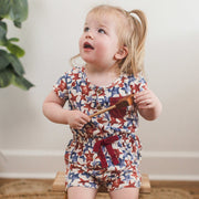 American Stars Organic Baby Girl Romper
