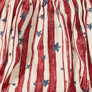 Stars & Stripes Organic Baby Girl Romper