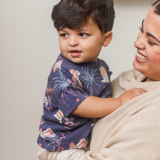 Uncle Sam Tee & Shorts Set