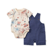 Uncle Sam Baby Boy Bodysuit & Romper Set