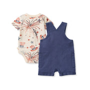Uncle Sam Baby Boy Bodysuit & Romper Set