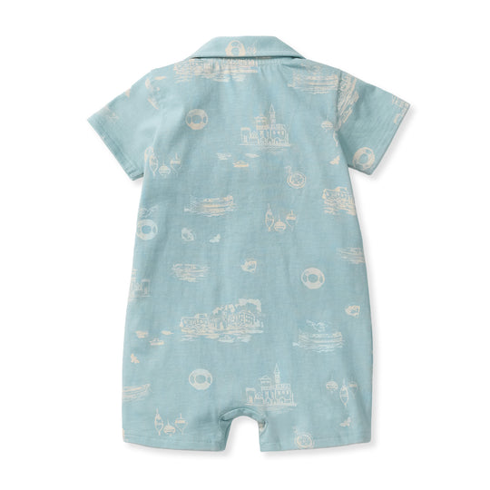 Port Town Organic Cotton Romper