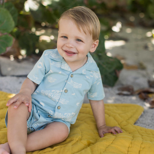 Port Town Organic Cotton Romper