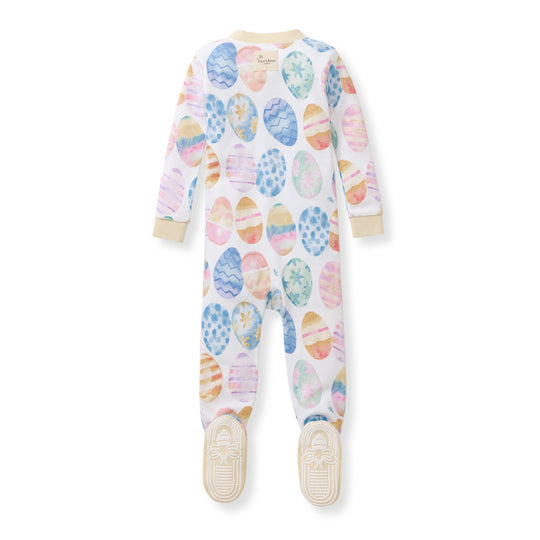 Organic Cotton Sleep & Play (Snug Fit) - Easter Eggs
