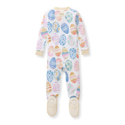 Organic Cotton Sleep & Play (Snug Fit) - Easter Eggs