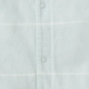 Baby Boy Blue Stripe Organic Cotton Jumpsuit & Hat Set