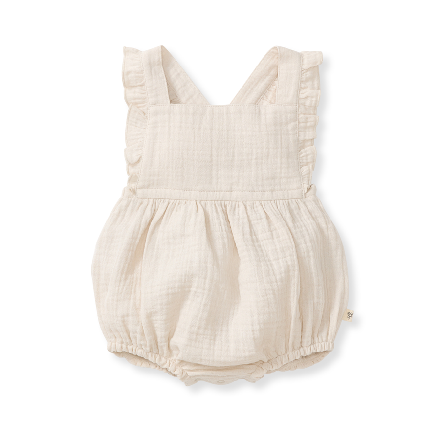Organic Muslin Crinkle Romper