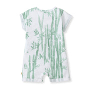 Bamboo Forest Baby Boy Romper