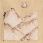 Organic Cotton  Mountains Long Sleeve Shirt - Semolina