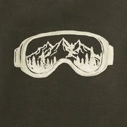 Organic Cotton Snow Goggles Graphic Long Sleeve Shirt