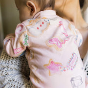 Organic Cotton Sleeper (Tight Fit) - Cookie Party