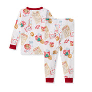 Organic Cotton 2-Piece PJ Set - Cookies for Santa
