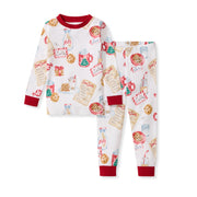 Organic Cotton 2-Piece PJ Set - Cookies for Santa