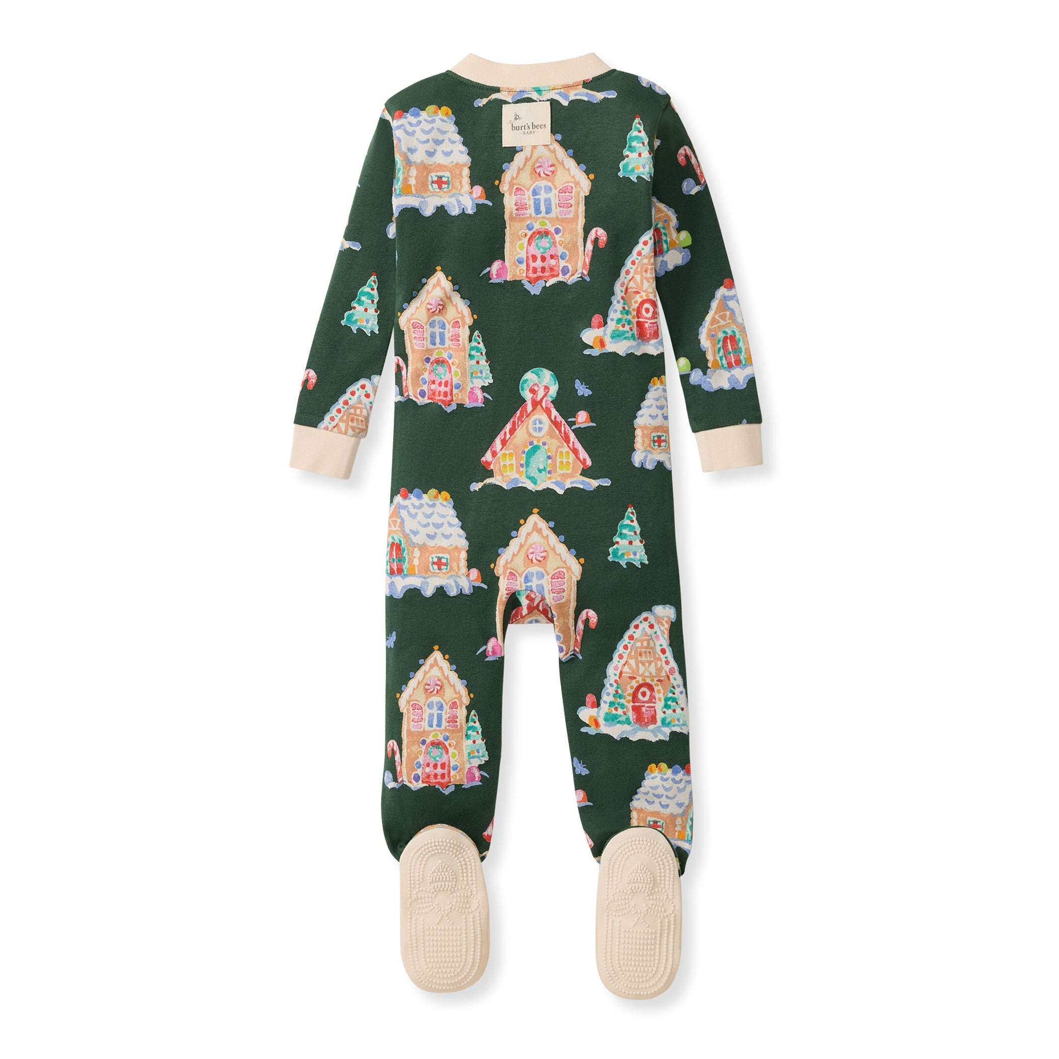 Organic Cotton Sleeper (Tight Fit) - Gingerbread Houses