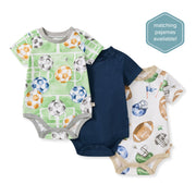 3 Pack Field Goal & Soccer Field Boy Bodysuits