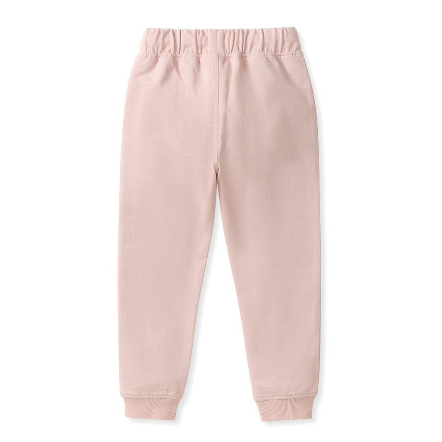 Organic Cotton Basic Jogger - Camellia