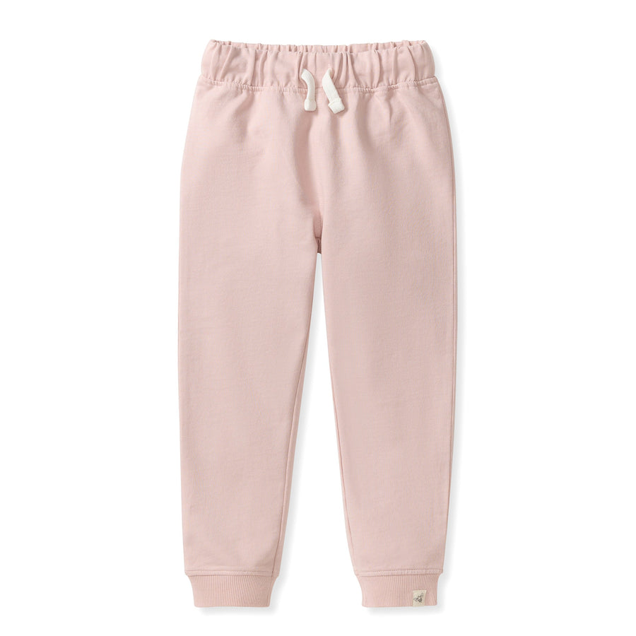 Organic Cotton Basic Jogger - Camellia