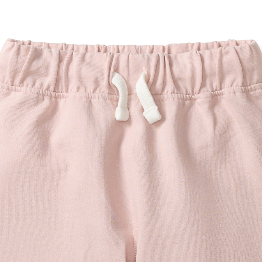 Organic Cotton Basic Jogger - Camellia