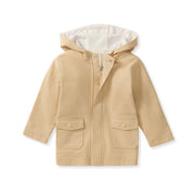 Organic Cotton  Utility Jacket - Semolina
