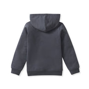 Organic Cotton Button Placket Hoodie
