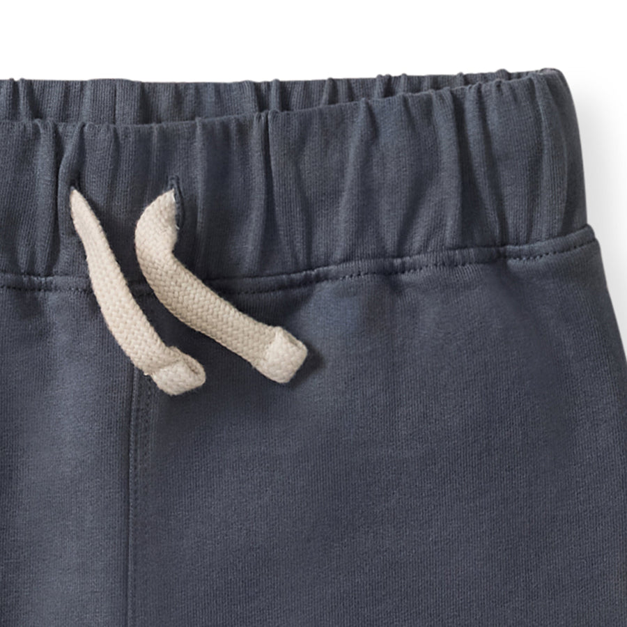 2 Pack Organic Cotton Basic Joggers - Basalt