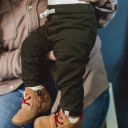Organic Cotton Seamed Cinch Pant
