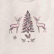 Organic Cotton Woodland Graphic Long Sleeve Shirt