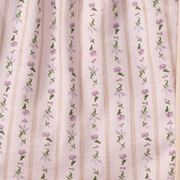 Organic Cotton Farmhouse Floral Tunic Set - Soft Violet
