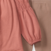 Organic Cotton Smocked Tunic Set - Cedar