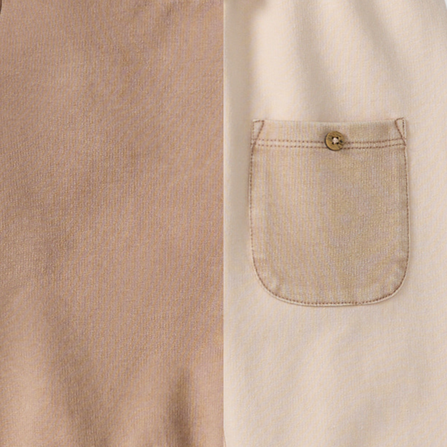 Organic Cotton Acid Wash Sweatshirt Set - Ginger Loaf