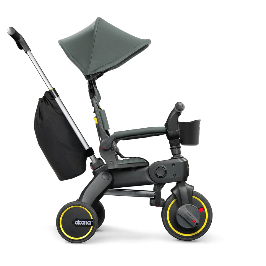 Liki S3 Convertible Stroller Trike - Slate Green