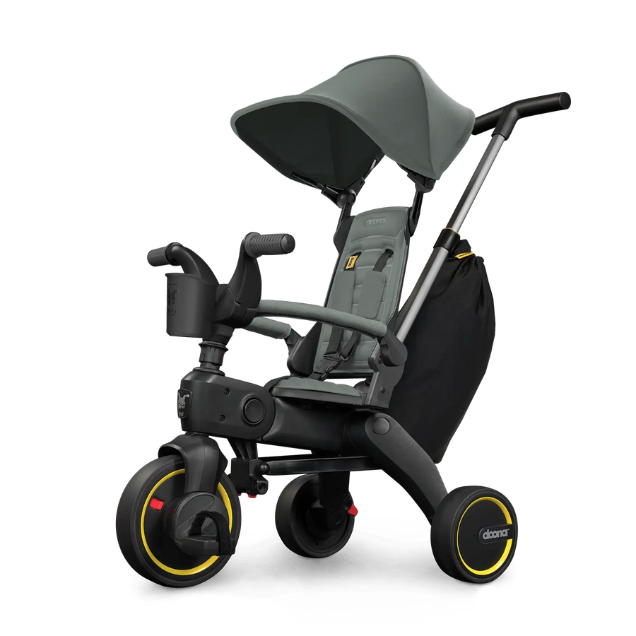 Liki S3 Convertible Stroller Trike - Slate Green