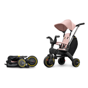 Liki S3 Convertible Stroller Trike - Blush Pink