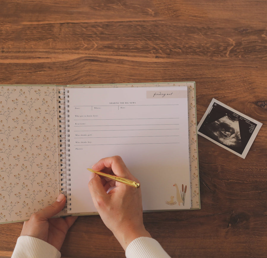 Luxury Pregnancy Journal - Desert Sand