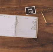 Luxury Pregnancy Journal - Moss Green