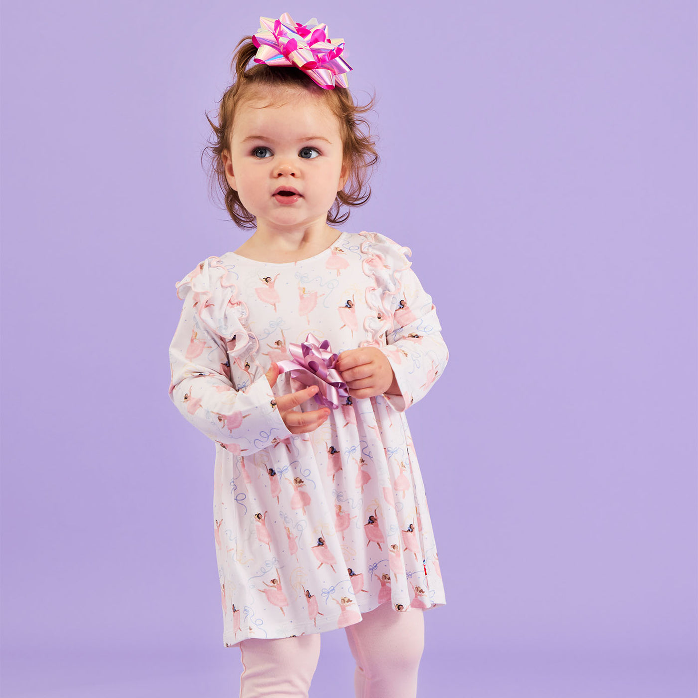 Modal Magnetic Dress + Legging Set - Pretty Plies