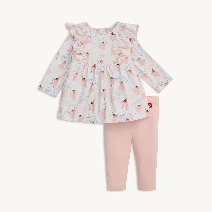 Modal Magnetic Dress + Legging Set - Pretty Plies