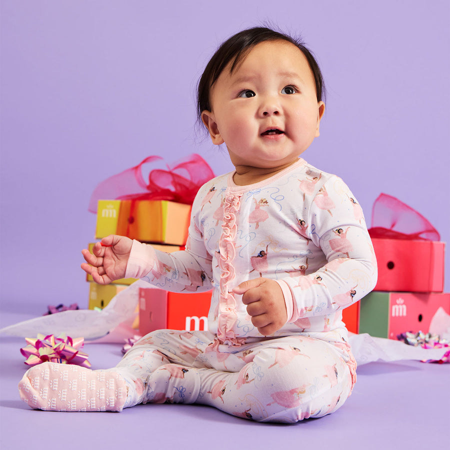Modal Magnetic Footie with Ruffle - Pretty Plies