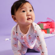 Modal Magnetic Footie with Ruffle - Pretty Plies