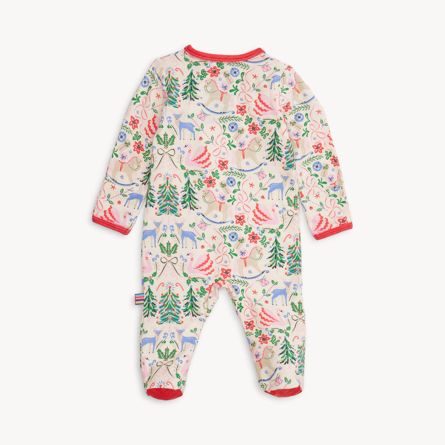 Modal Magnetic Footie - Sugar Plum Dreams