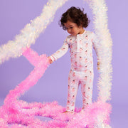 Modal Magnetic Long Sleeve Toddler Pajamas - Pretty Plies