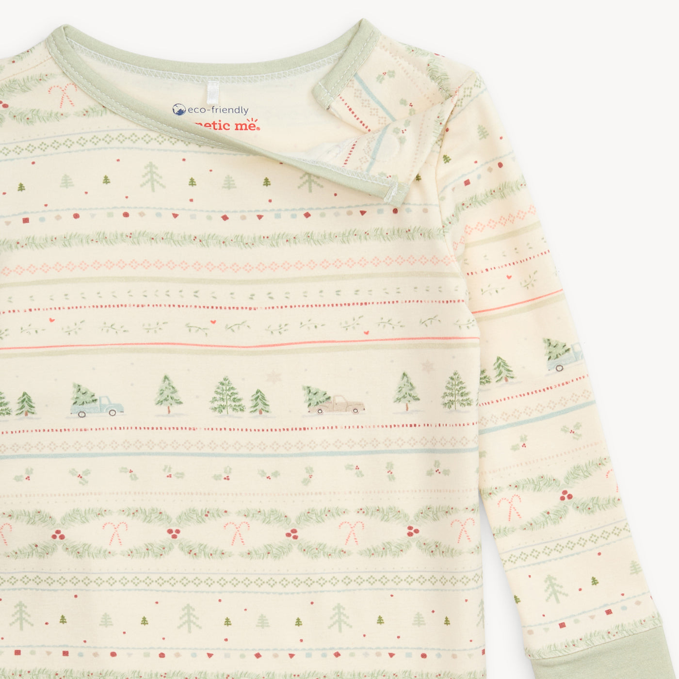 Modal Magnetic Long Sleeve Toddler Pajamas - Time of Wonder