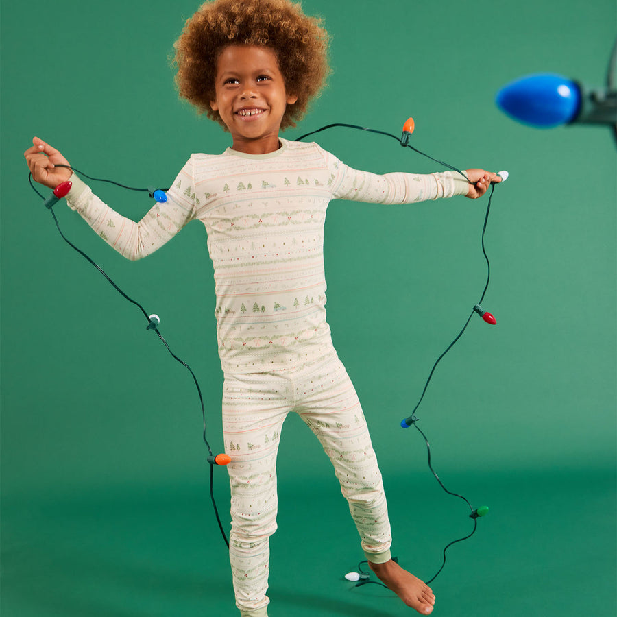 Modal Magnetic Long Sleeve Toddler Pajamas - Time of Wonder