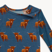 Modal Magnetic Long Sleeve Toddler Pajamas - Word to Your Herd
