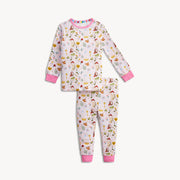 Modal Magnetic Long Sleeve Toddler Pajamas - Fairytale Era