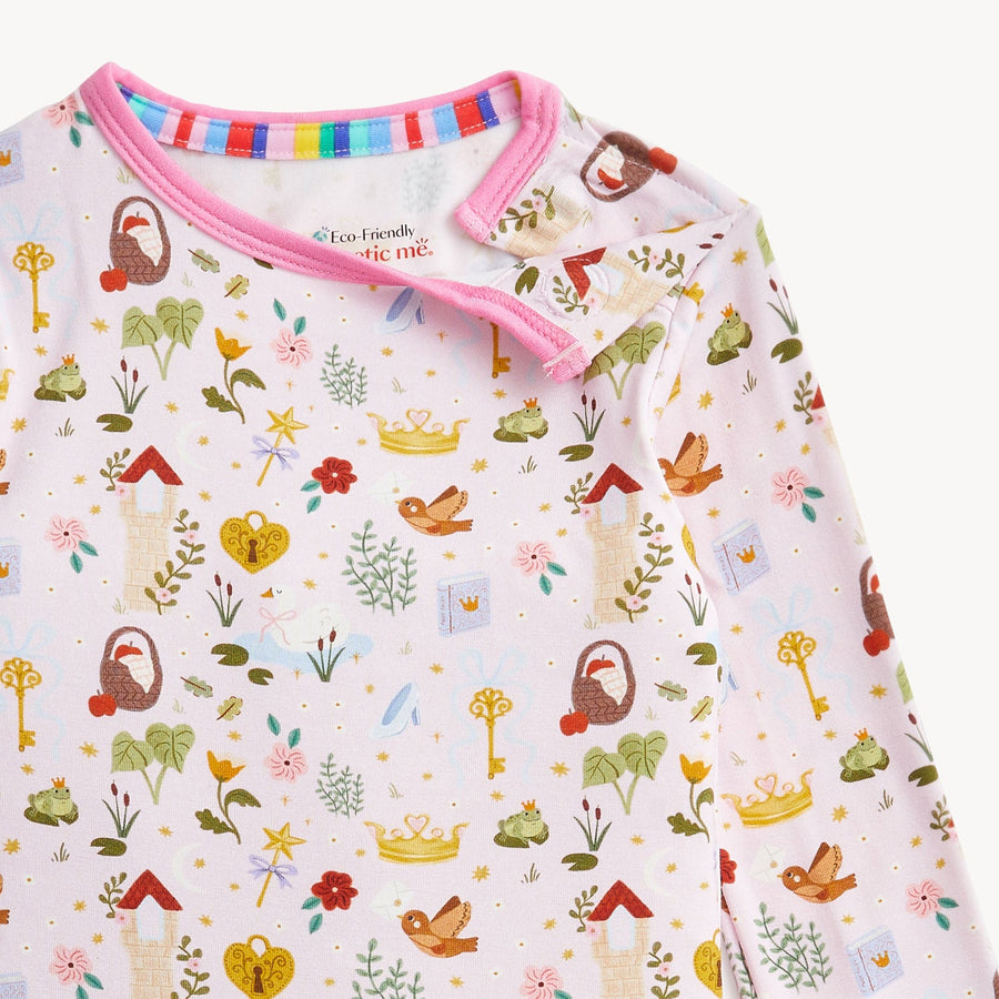 Modal Magnetic Long Sleeve Toddler Pajamas - Fairytale Era