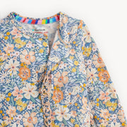 Modal Magnetic Ruffle Footie - Flora